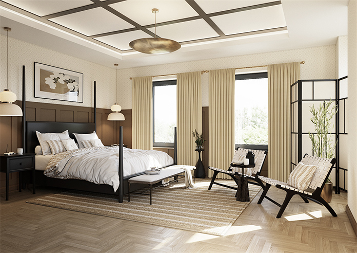 Sicily, Silk - Made to Measure Curtains - Image 7